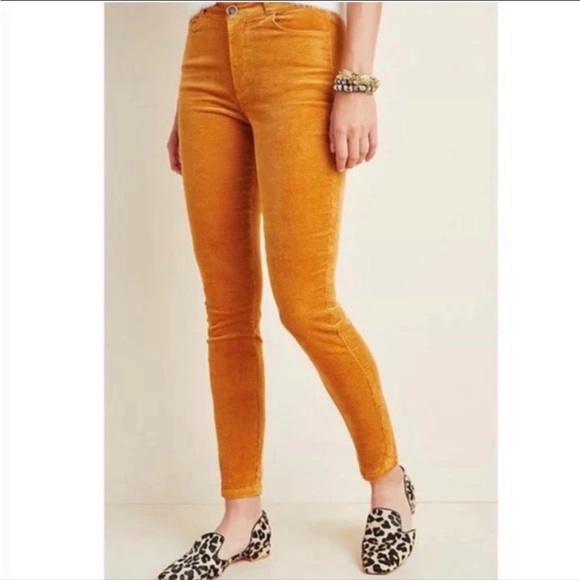 PAIGE Hoxton Skinny Ankle Corduroy Pants - Picture 15 of 15